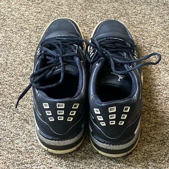 NIKE JORDAN AIR FLIGHT 23 (BG) BLACK317820-011 CLASSIC MEN SHOES 12 - Picture 5 of 14